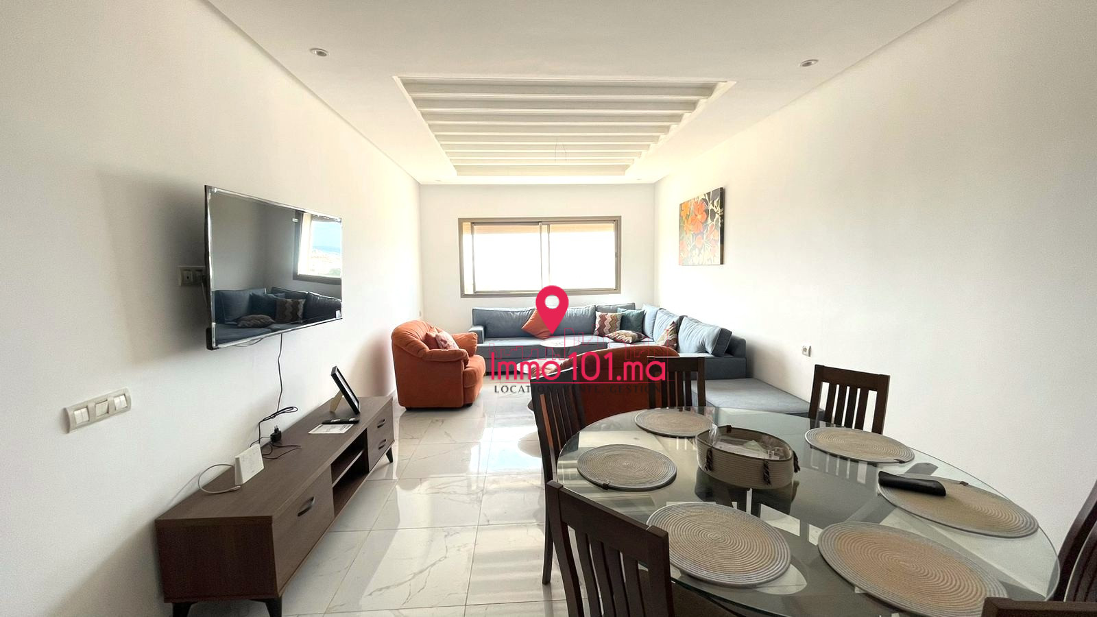 Location appartement avec vue sur mer à Harhoura ZLLAM2397